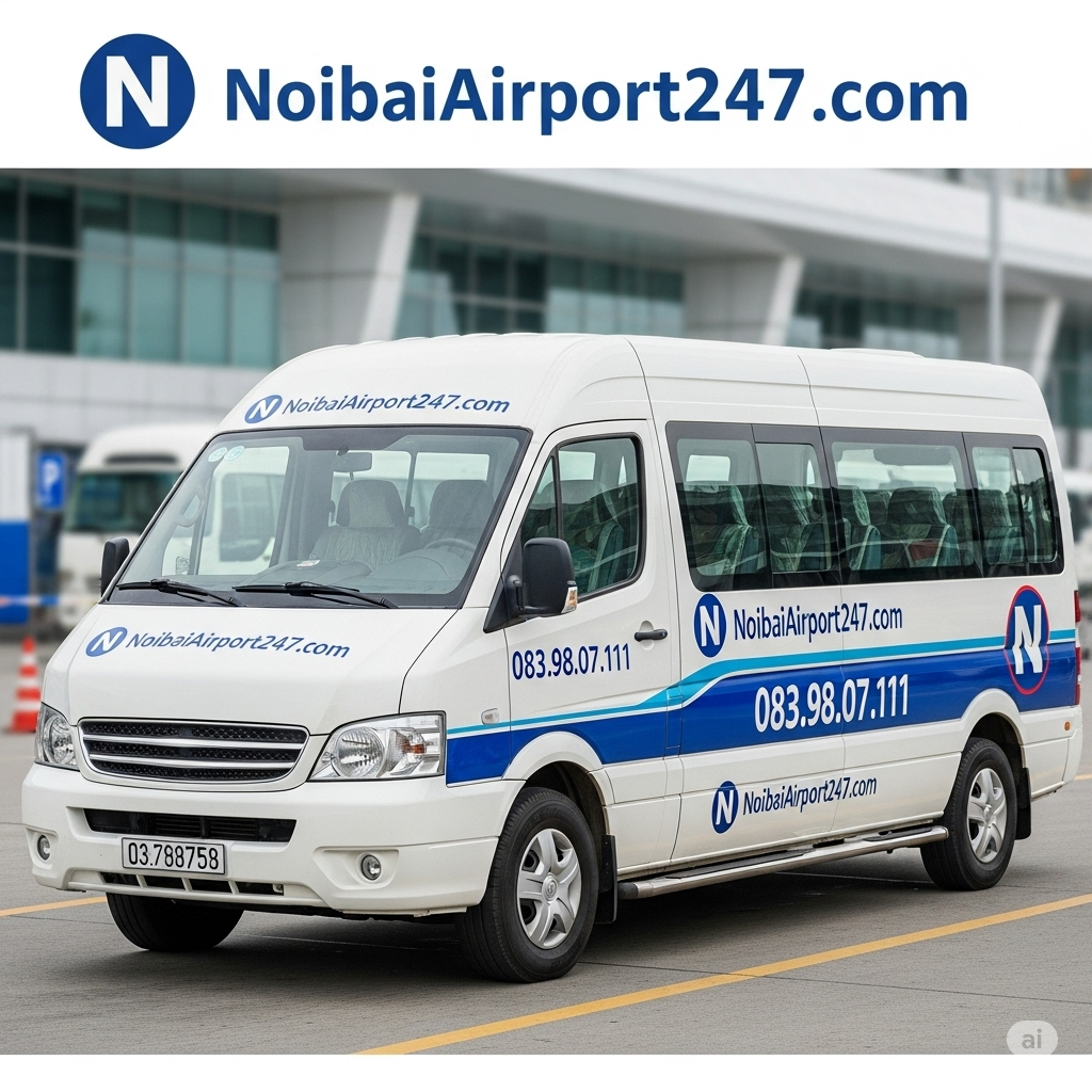 NoibaiAirport247 cung cap dich vu cho thue xe 16 chỗ