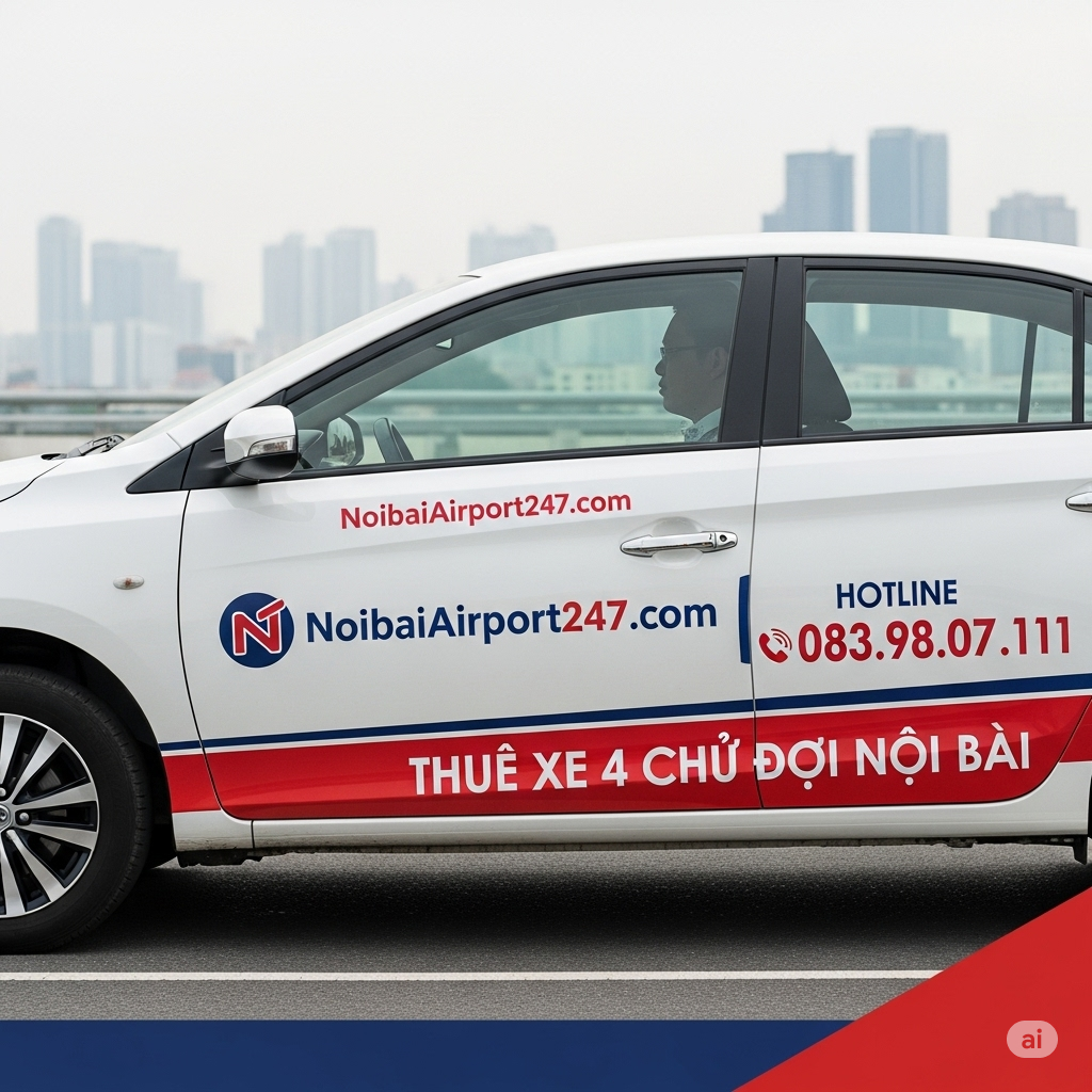Thue xe 4 chỗ đi nội bài