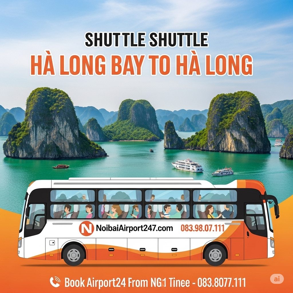 Xe nội bài đi hạ long